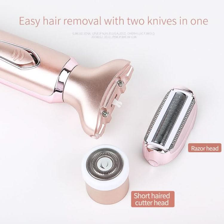 SONAX PRO SN-8977 Ladies Shaver 2 In 1 Washable USB Charging Hair Removal Device Reluova