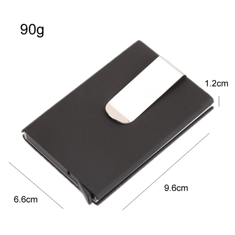 Aluminum Alloy Credit Card Case RFID Anti-Magnetic Metal Card Box My Store