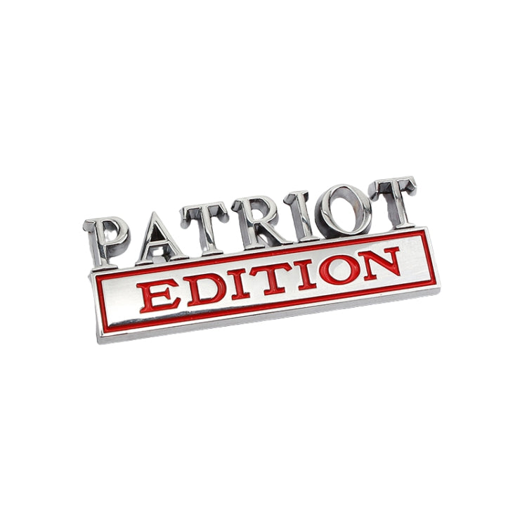 2 PCS Patriot Edition Metal Leaf Board Car Stickers Back Tail Box Label-Reluova