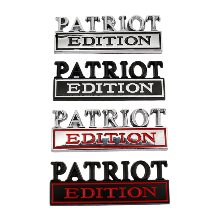 2 PCS Patriot Edition Metal Leaf Board Car Stickers Back Tail Box Label-Reluova