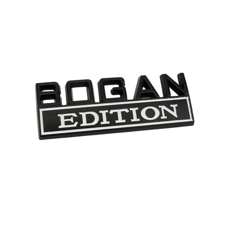 2 PCS Modified Side Door Metal Car Stickers Bogan Edition Label Leaf Board Nameplate Label-Reluova