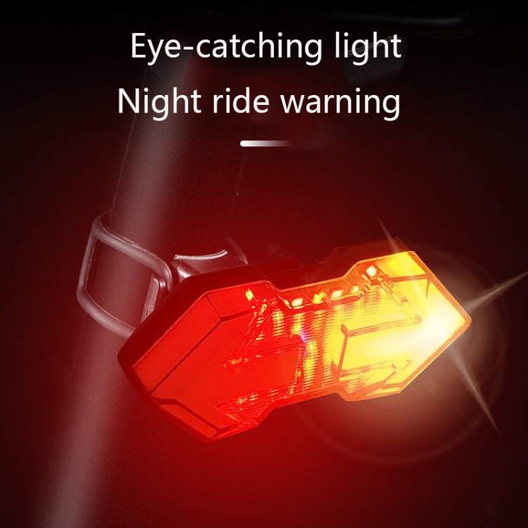 WEST BIKING YP0701299 Bicycle Remote Control Tail Light Night Riding Warning Light