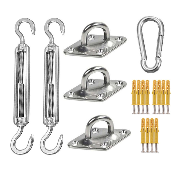 Shade Sail 304 Stainless Steel Accessories Outdoor Shade Flower Basket Screws Diamond Door Buckle Reluova