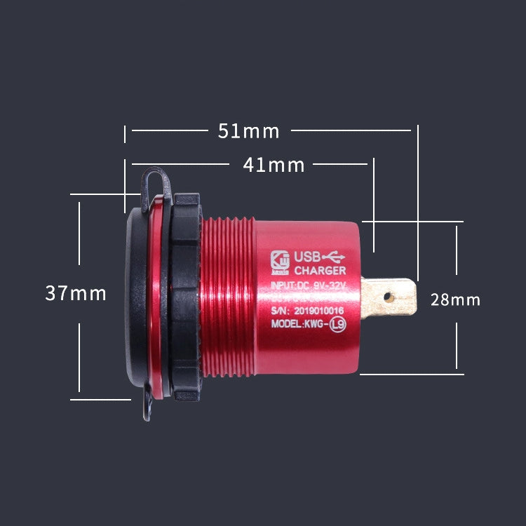 Metal Double USB Car Charger 5V 4.8A Aluminum Alloy Car Charger ÎҵÄÉ̵ê