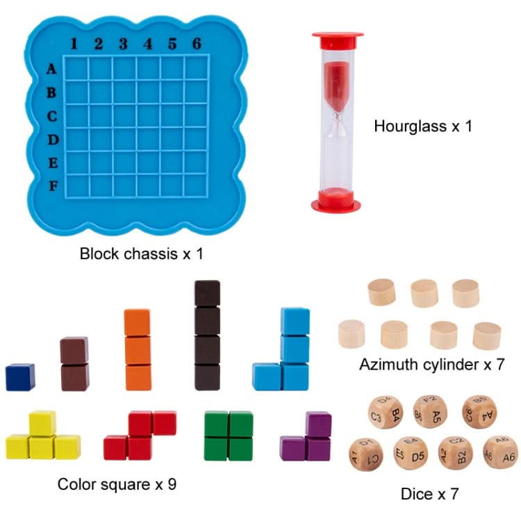 Children Magic Blocks Puzzle Early Education Fighting Toys Logical Thinking Game Reluova