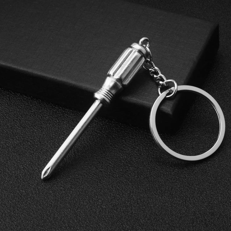 10 PCS Tool Metal Keychain Car Key Ring Pendant