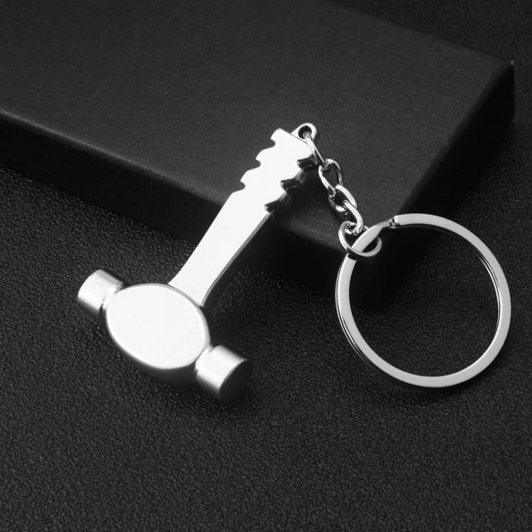 10 PCS Tool Metal Keychain Car Key Ring Pendant