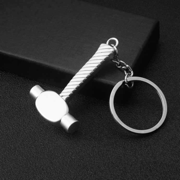 10 PCS Tool Metal Keychain Car Key Ring Pendant