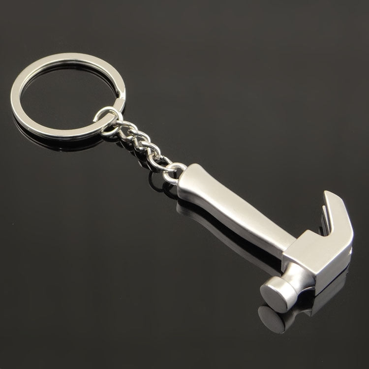 10 PCS Tool Metal Keychain Car Key Ring Pendant