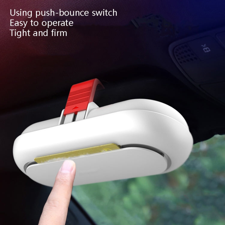 Car Glasses Case Multi-Function Automobile Inner Visor Storage Card ÎҵÄÉ̵ê