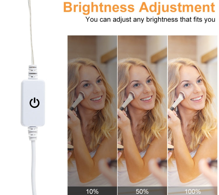 LED Mirror Front Lamp USB Touch Sensor Switch Makeup Live Broadcast Fill Light My Store