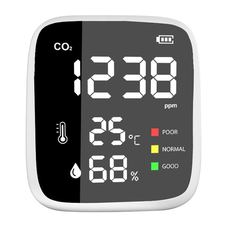 DM1308B Carbon Dioxide Detector Concentration Monitor with LED Display Reluova