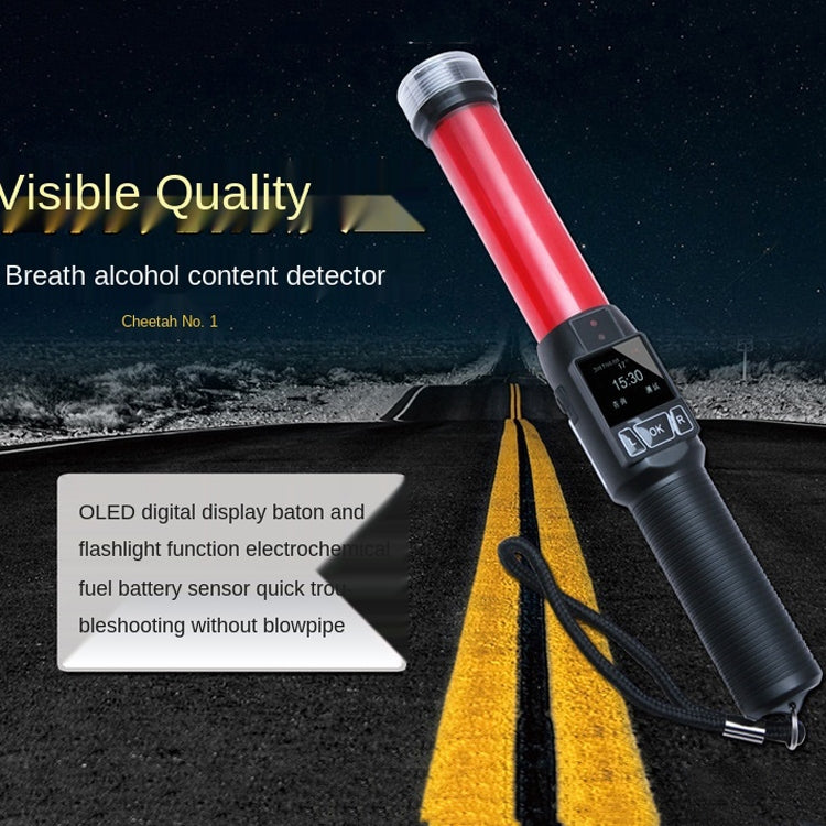 Cheetah No. 1 Alcohol Tester Blowing Baton Alcohol Tester With Flashlight Function£¬CN Plug