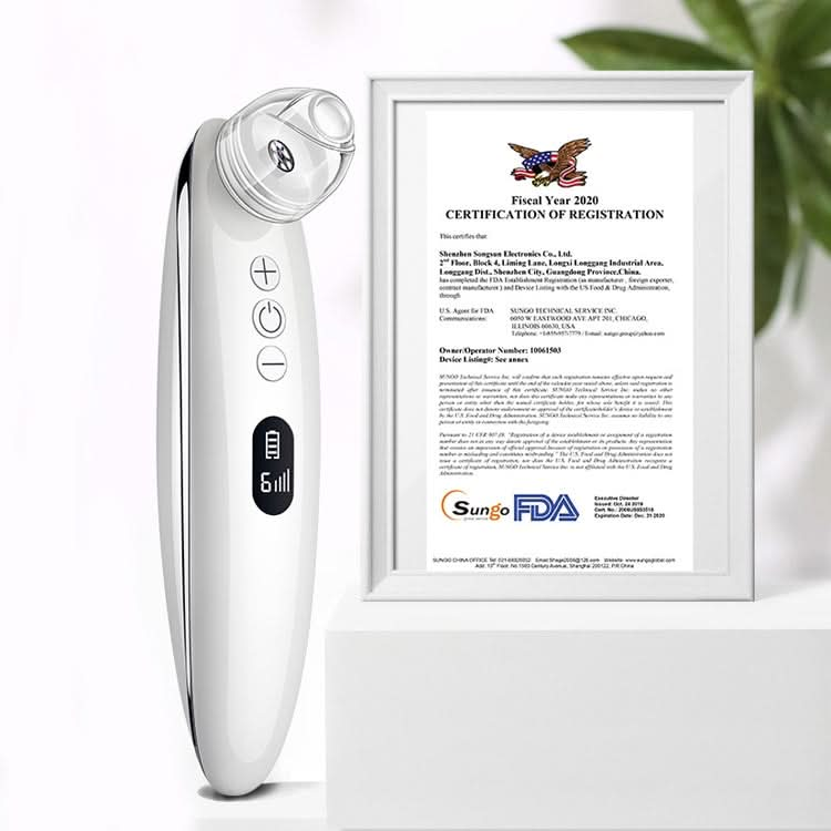 Blackhead Electric Pore Removal Machine Clean Facial Equipment,Style: Reluova