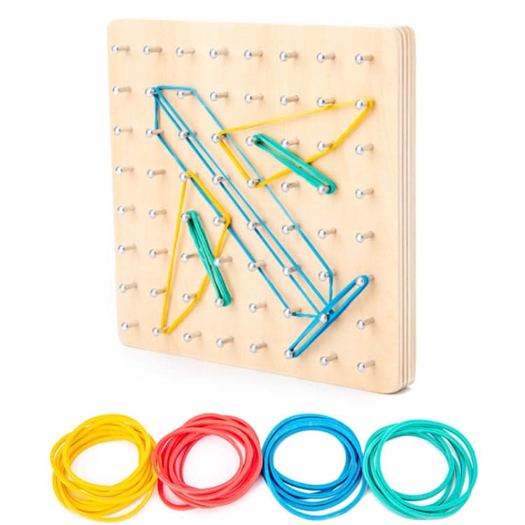 Monsthetic Nail Board Space Imagination Graphic Cognition Kindergarten Early Education Puzzle Toys Reluova