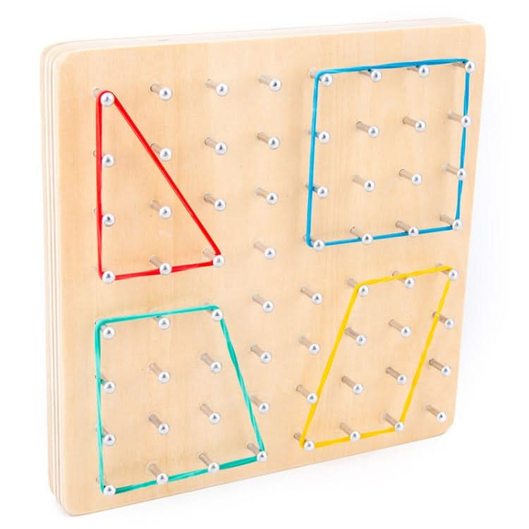 Monsthetic Nail Board Space Imagination Graphic Cognition Kindergarten Early Education Puzzle Toys Reluova