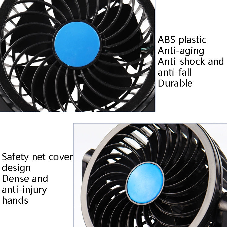 Car Fan Portable Mini Adjustable Car Double-Headed Electric Fan ÎҵÄÉ̵ê