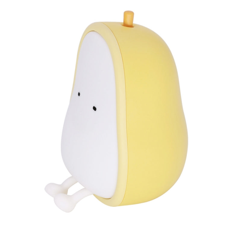 Pear Shape Night Light Silicone Soft Bedroom Warm Light LED Night Light My Store