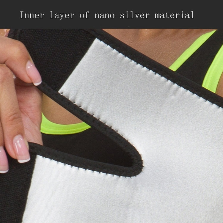 A Pair Nano Silver Arm Guard Arm Sweat Band Sports Elbow Pads