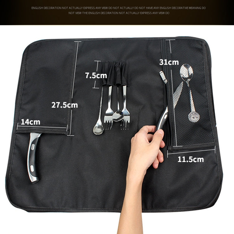 WESSLECO Chef Knife Storage Bag Knife Roll Bag