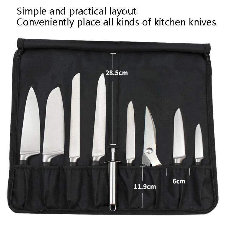 WESSLECO Chef Knife Storage Bag Knife Roll Bag My Store