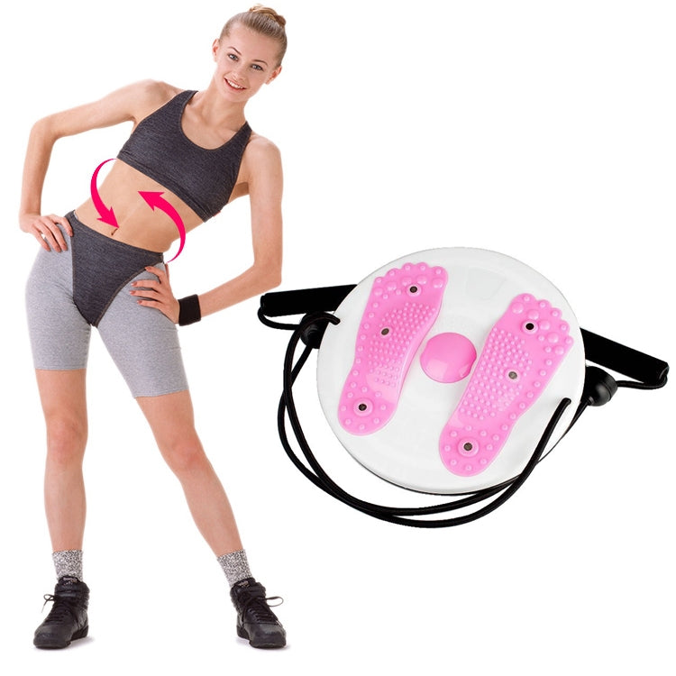 Magnet Massage Board Home Fitness Equipment Twisted Waist Disk With Drawstring