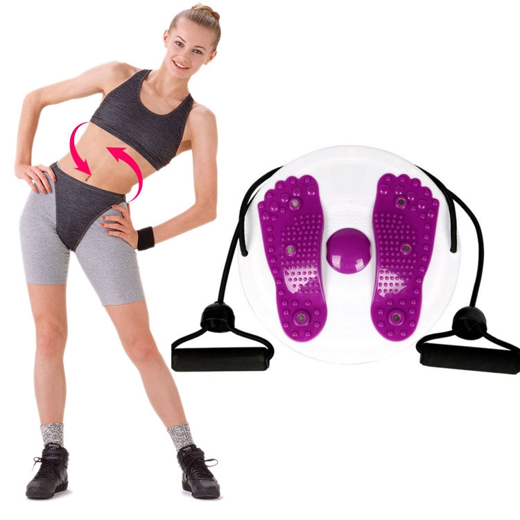 Magnet Massage Board Home Fitness Equipment Twisted Waist Disk With Drawstring Reluova