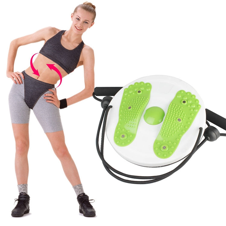 Magnet Massage Board Home Fitness Equipment Twisted Waist Disk With Drawstring Reluova