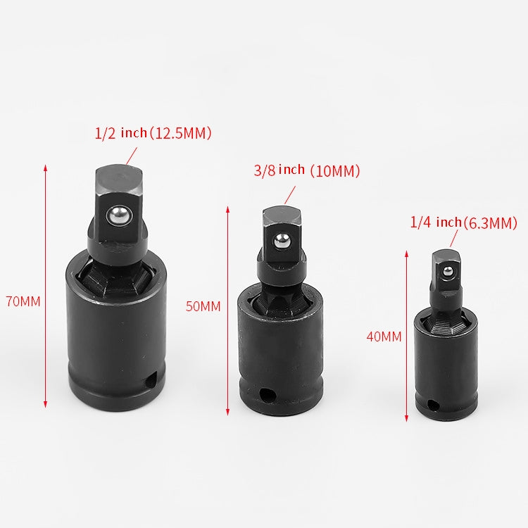 Windurate Universal Joint Connector Electric Wrench Sleeve Joint Electrical Steering Head, Specification : 1/4 inch