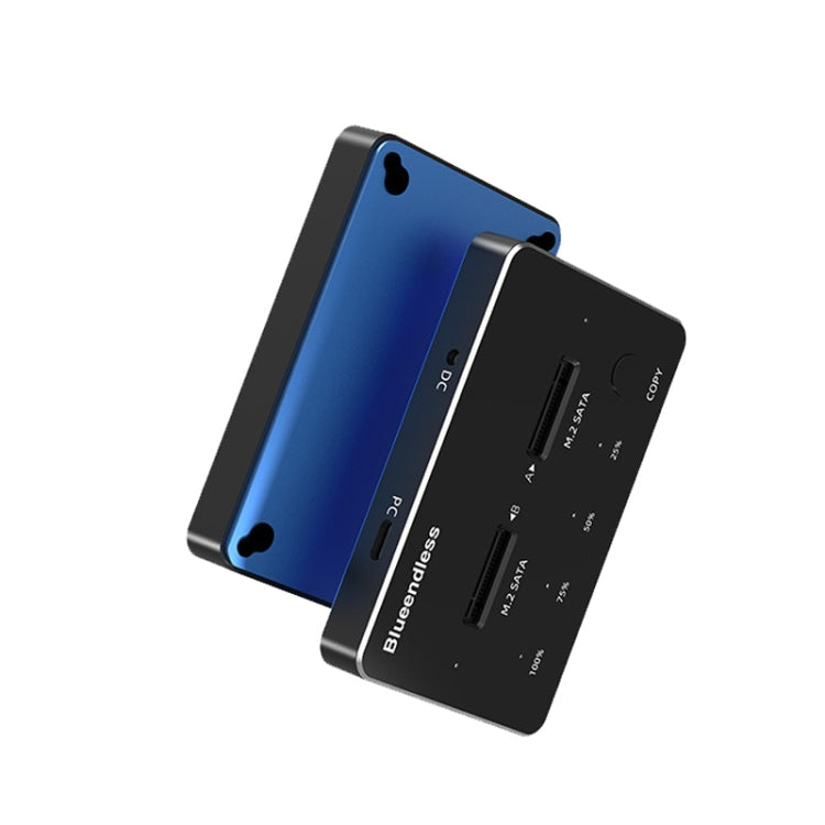 M.2 Double Disk Mobile Hard Disk Base SATA / NVME Solid State Hard Disk Box My Store