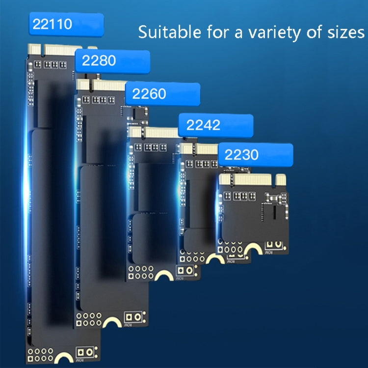 M.2 NGFF / NVME Solid State Drive Bottom USB3.1 Notebook External SSD Mobile Hard Disk Socket, Style: My Store