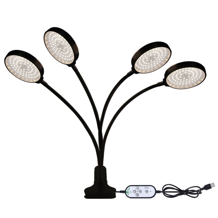 LED Plant Growth Lamp USB Remote Control Clip Waterproof Full Spectral Natural White Seedling Planting Light My Store