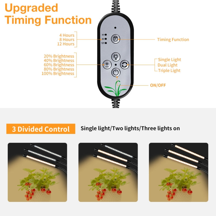 LED Plant Lamp Full Spectroscopy Natural White Remote Control Dimming Plant Growth Lamp My Store