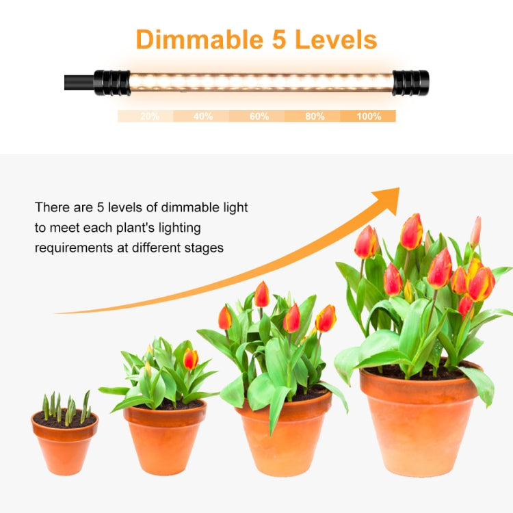 LED Plant Lamp Full Spectroscopy Natural White Remote Control Dimming Plant Growth Lamp My Store