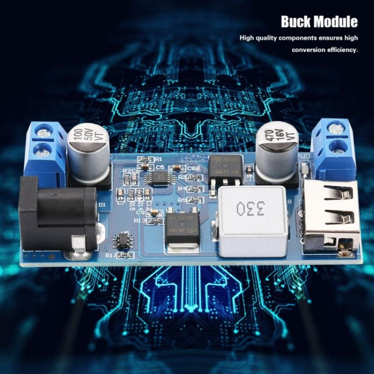 HW-688 DC 5V6A Buck Module 12V24V To 5V Power Supply USB Charging 5A High Power 30W Reluova