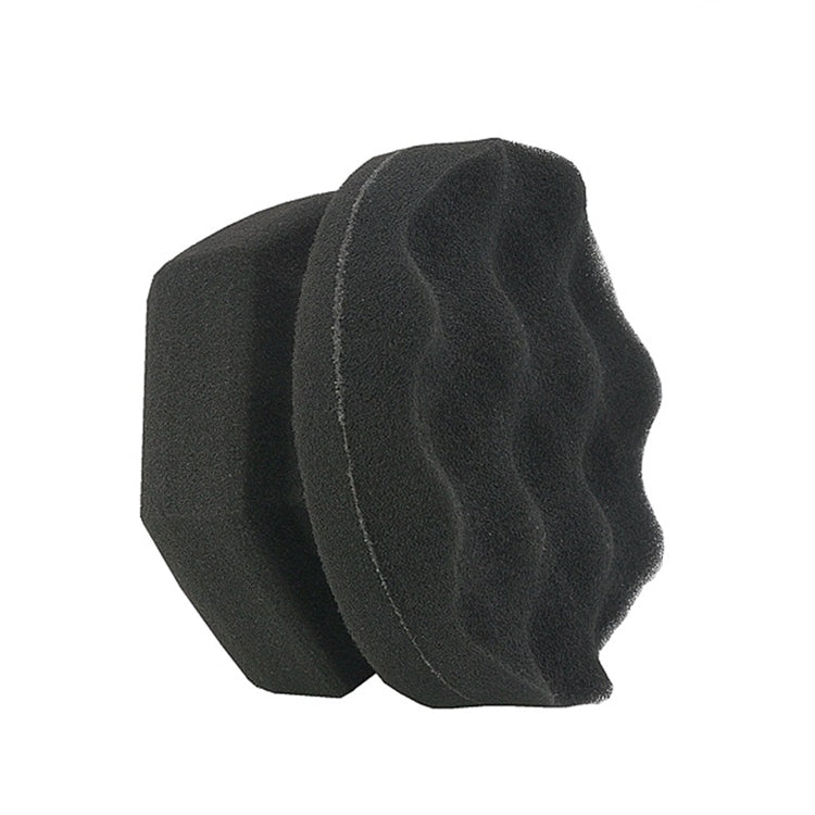 Hand-Grabbing Waves High Density Car Tire Wax Sponge Leather Wax Sponge, Specification: ÎҵÄÉ̵ê