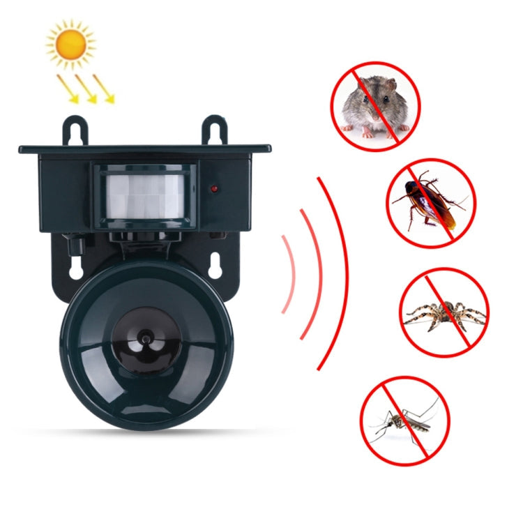 NY-2002 Solar Ultrasonic Mouse Repeller Animal Repeller Outdoor Waterproof Bird Repeller My Store