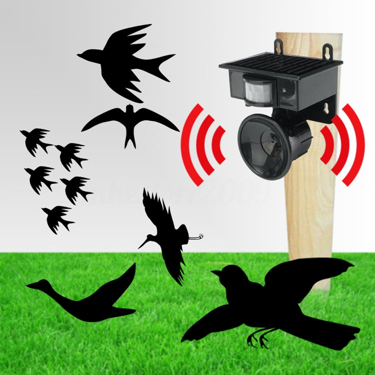 NY-2002 Solar Ultrasonic Mouse Repeller Animal Repeller Outdoor Waterproof Bird Repeller My Store