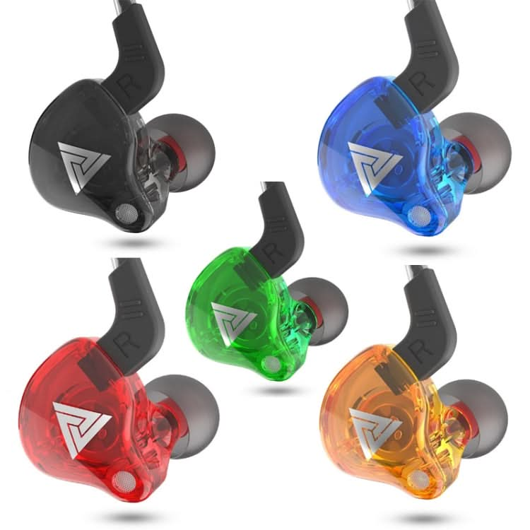 QKZ AK6 2 PCS  In-Ear 3.5mm Wired Subwoofer Sports Earphones