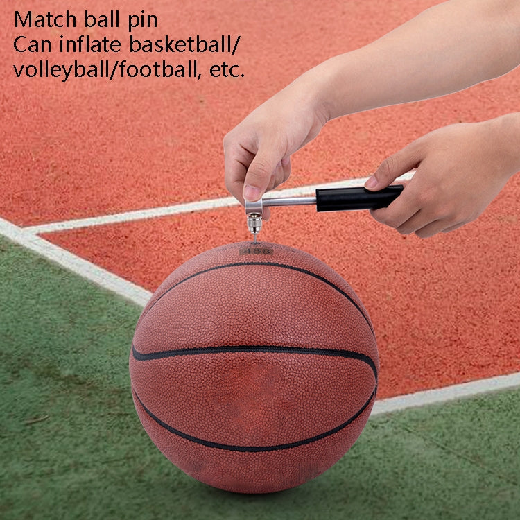 Bicycle Small Aluminum Alloy Pump Portable Mini Basketball Feeding Tube