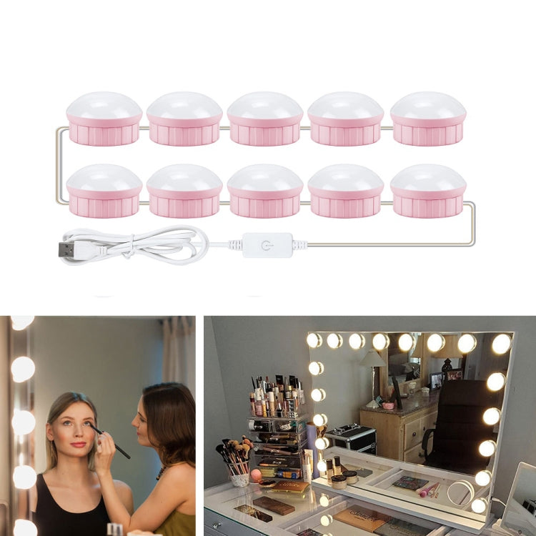 Mirror Front Light Dimmable Makeup Mirror USB Touch Control Light My Store