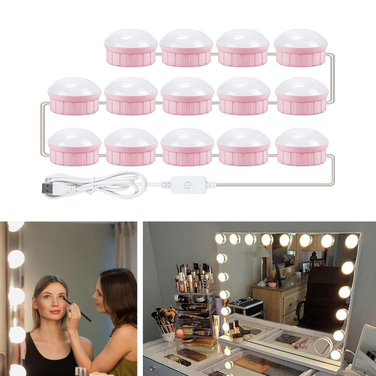 Mirror Front Light Dimmable Makeup Mirror USB Touch Control Light My Store