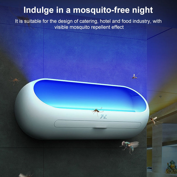 HanZhang Sticky Trap Mosquito Lamp Restaurant Hotel Hanging Electronic Fly Killer CN Plug, Specification: My Store