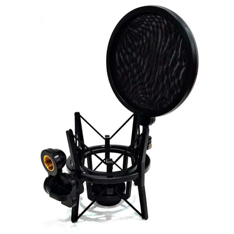 Microphone Shockproof Bracket Condenser Microphone Blowout Cover Set