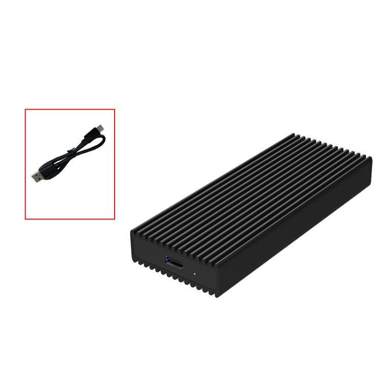 M.2 NVME / NGFF Mobile Hard Disk Box TYPE-C3.1 Notebook External Solid State Drive Box, Style: