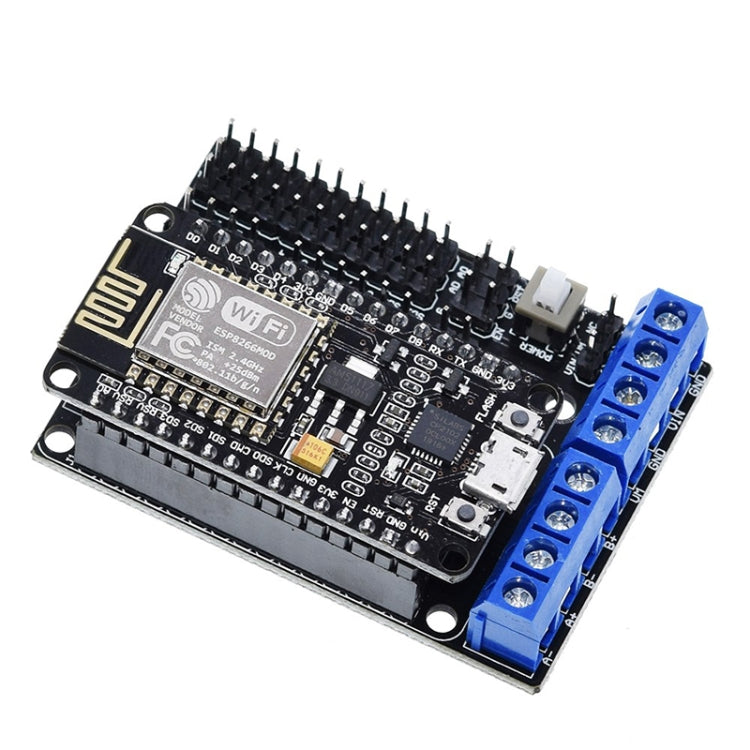 2 PCS Motor Drive Expansion Board L293D ESP12 DEV KIT Development Board-Reluova