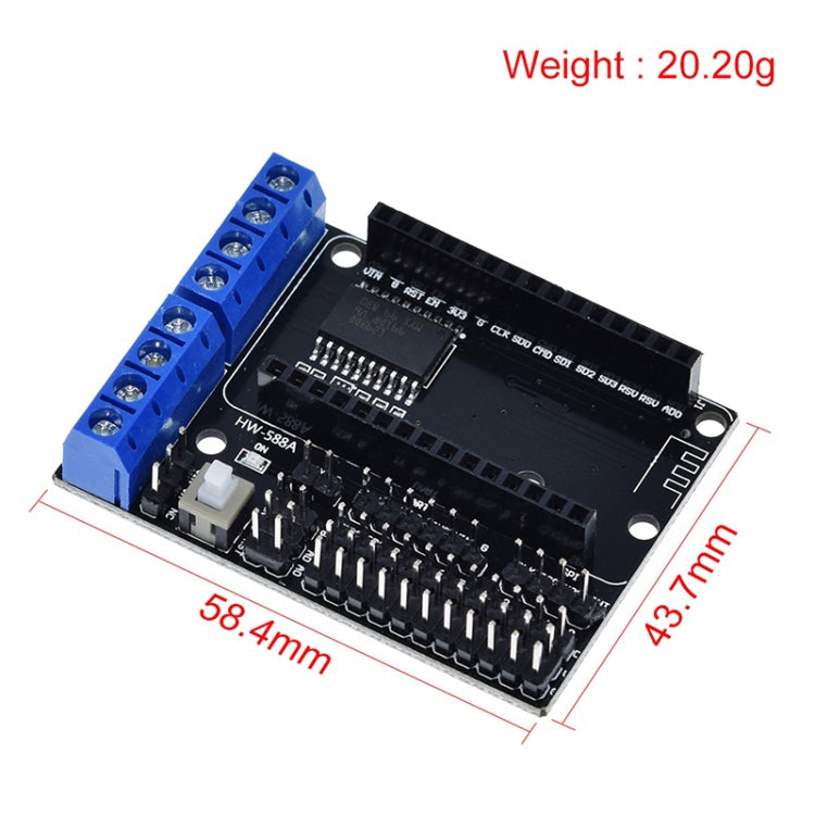 2 PCS Motor Drive Expansion Board L293D ESP12 DEV KIT Development Board-Reluova