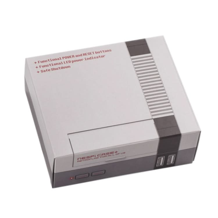 Retroflag NESPi Case+ Game Console Box With LED Indicator For Raspberry Pi Reluova