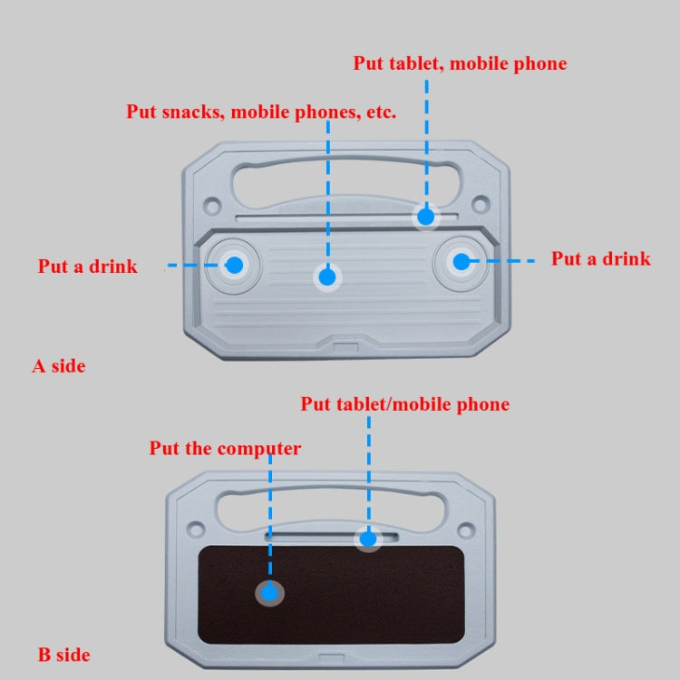 Car Multi-Purpose Steering Wheel Card Table Car Computer Bracket Chair Back Bracket Small Table Shelf Rack ÎҵÄÉ̵ê