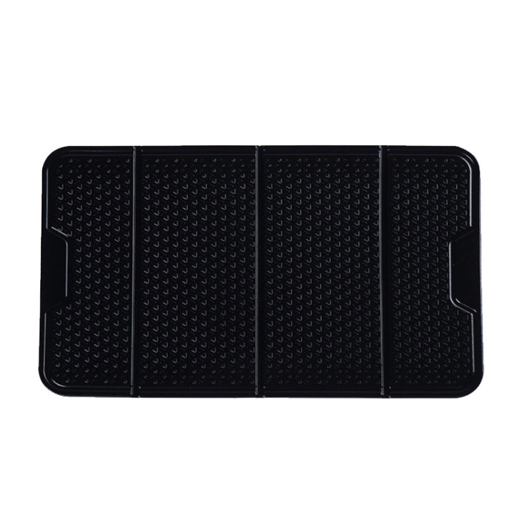 2 PCS R-1337 Multifunctional Folding Bracket Car Center Console Adhesive Bracket Mobile Phone Anti-Slip Mat Storage Mat-Reluova